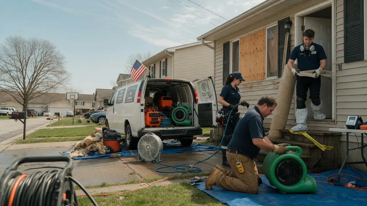 Water Damage Restoration in Galt, IL near me